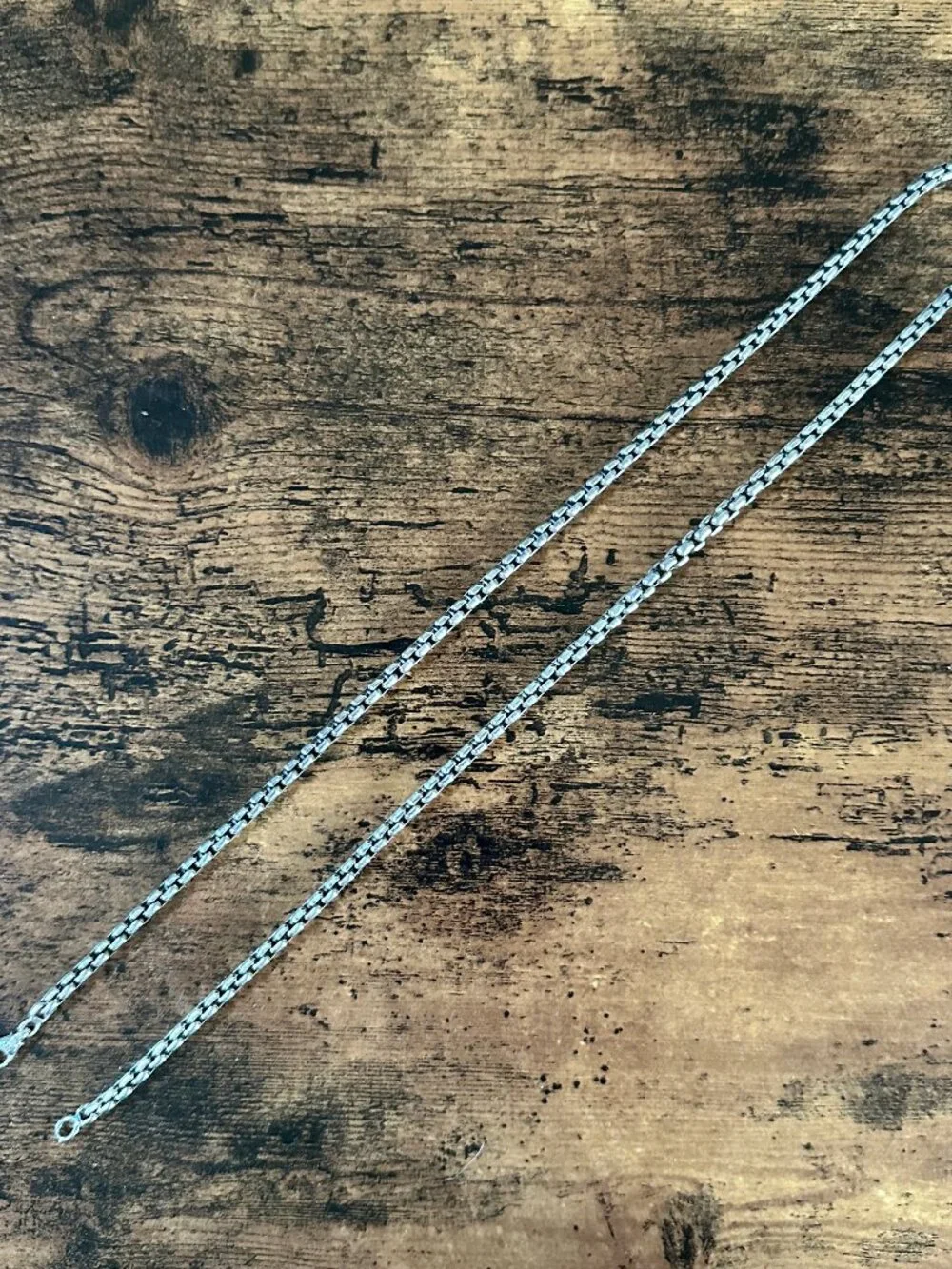 David Yurman Box Chain Necklace in Sterling Silver - 4.8mm - 26